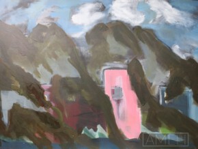 Landschaften, Rosa Haus